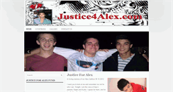 Desktop Screenshot of justice4alex.com